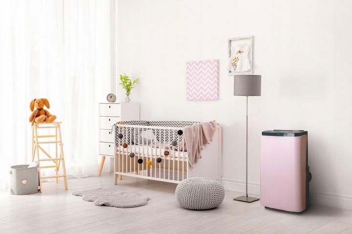 Дизайнерский Портативный Кондиционер Розовый 3,5 кВт 12000 BTU Wifi Приложение
