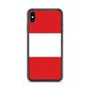 Coque iPhone - iPhone - XS Max - Drapeau Pérou - Souple - Multicolore - Design Fin