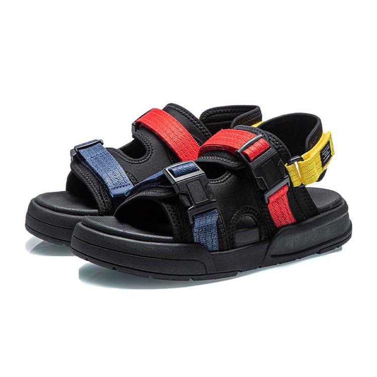 Сандалии спортивные LiNing Youth Coca детские сандалии черные красные YKUR010-5