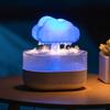 Air Humidifier Electric Aroma Diffuser Rain Cloud Smell Water Drops Sounds Colorful Night Lights