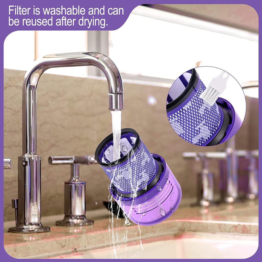 For Dyson V11 SV14 V15 SV15 Parts 970013-02 Hepa Filter Replacement Cyclone Absolute Animal Cordless Vacuum Cleaner Accessories