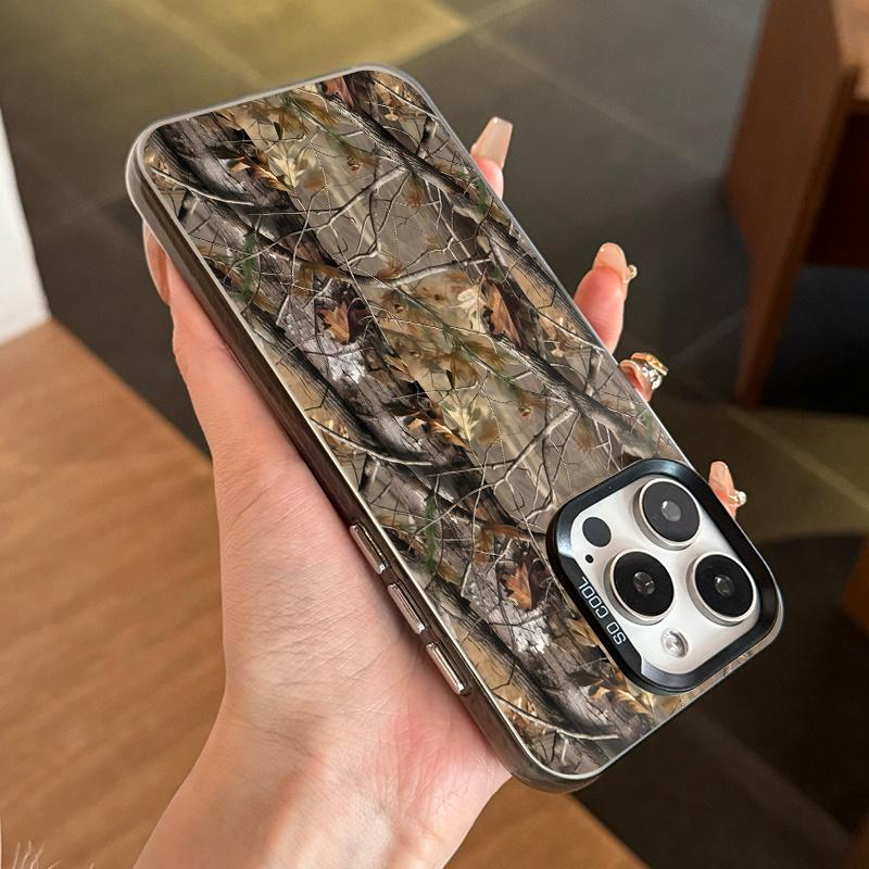 Уникальный камуфляжный чехол для телефона iPhone 17 16 15 14 13 12 11 Pro/ Max/Plus, противоударный и защищающий от падений
