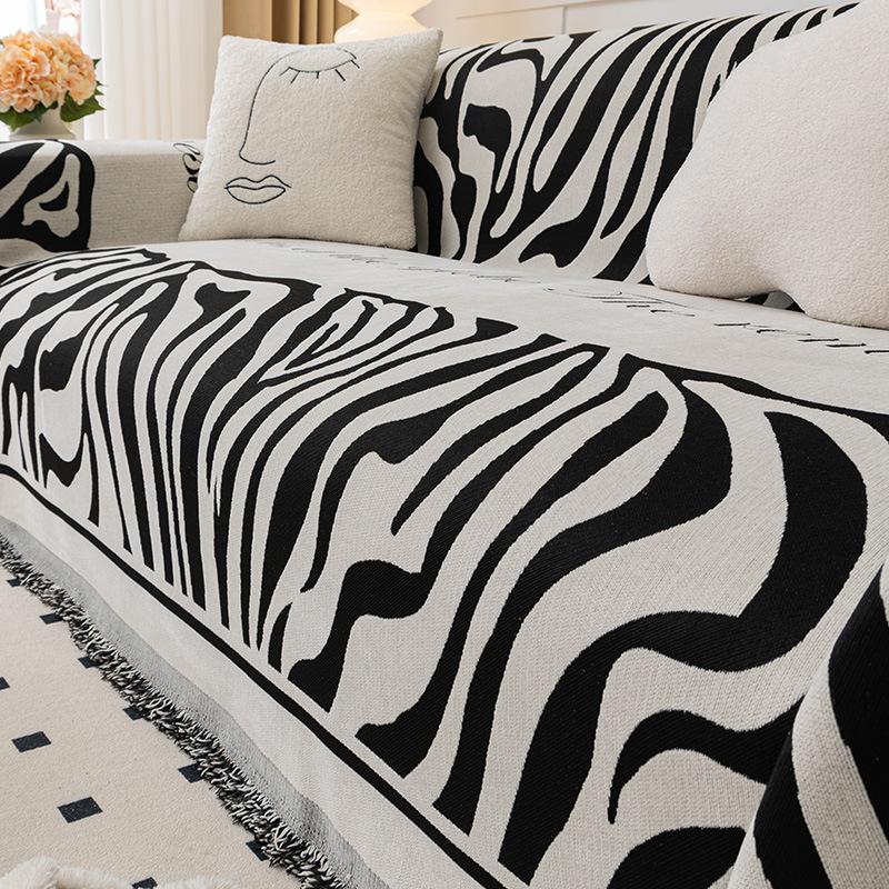 Luxury Style Simple Modern Sofa Towel Living Room 3 Seats Sofa Protector Dustproof Four Seasons Universal Machine Washable