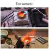 5g-200g High Temperature Quartz Bowl Crucible Furnace Melting Casting Refining Golden Silver Jewelry Tools