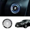 LUMIMAN Toyota Crown Athlete 210 220 Series Push Start Switch Crystal Engine Start Cover Start Button Cover Interior Parts Dress Up Crystal Style
