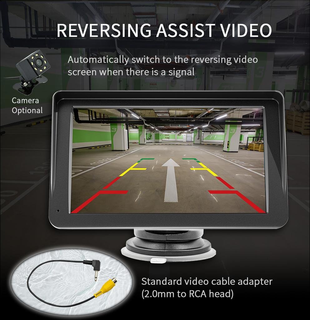 7-дюймовый универсальный автомобильный радиоприемник мультимедийный плеер беспроводной CarPlay MP5 плеер Android Auto Mirrorlink сенсорный экран для VW Toyota Kia