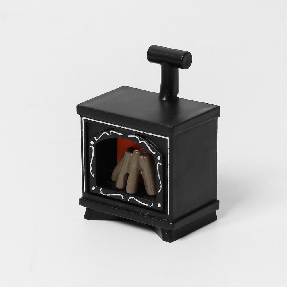 Зимний мини-камин с подсветкой своими руками, аксессуары для кукольного домика 1/12