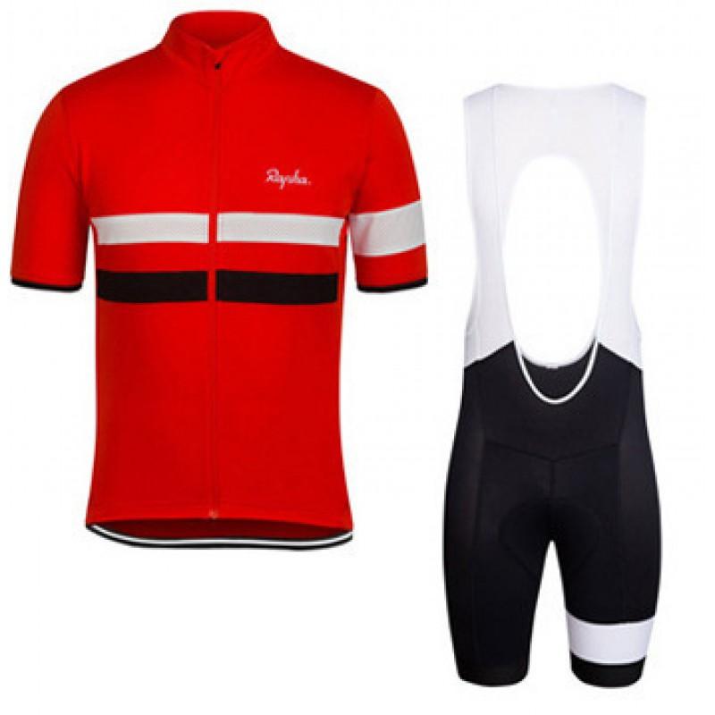Unisex Cycling Jersey Bib Shorts Set Quick-Dry Road Bike Apparel Men Women