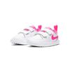 Nike Кроссовки Pico с низким верхом, спортивно-повседневные, белые с розовым, для младенцев и малышей AR4162-102