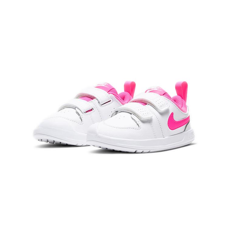 Nike Кроссовки Pico с низким верхом, спортивно-повседневные, белые с розовым, для младенцев и малышей AR4162-102