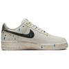 Nike Air Force 1 07 LV8 Paint Splatter — кроссовки унисекс Light Bone Белый Черный Парус CZ0339-001