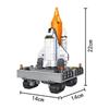 Panlos 691008 Космический корабль Ракета Строительные блоки - Образовательная игрушка для мальчиков