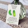 Открытка-объятие Pickle Pocket, эмоциональная поддержка, позитивная открытка, мини-открытка-объятие Pickle Pocket, подарок на выпускной, день рождения, годовщину