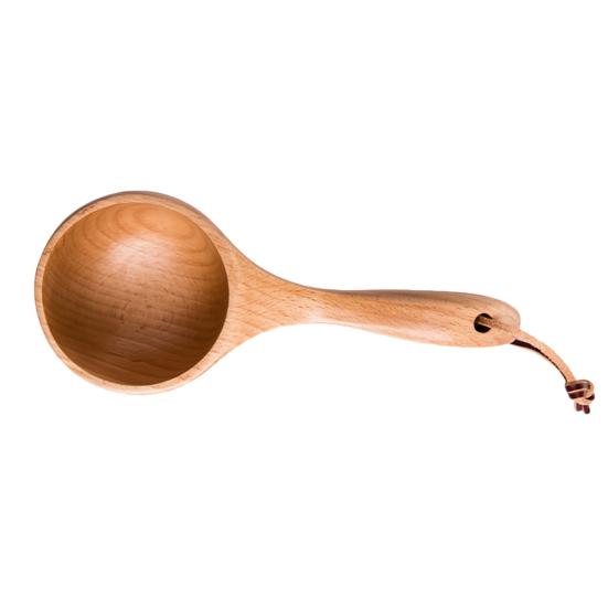 Портативная деревянная ложка для воды для сауны, совок для риса, кухонный ковш, посуда, инструмент