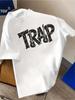 Unisex T-shirt Men'S Casual Fashion T-Shirt, Music TRAP Bass Ripped Individual Pattern, American Street Style Print