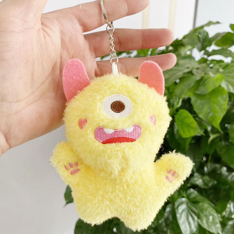 Charming One-eyed Monster Plush Backpack Pendant Toy Doll Perfect For Gifts