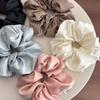 Satin High-end Large Intestine Hair Band with Korean Luster and High Elasticity Bun Hair Tie