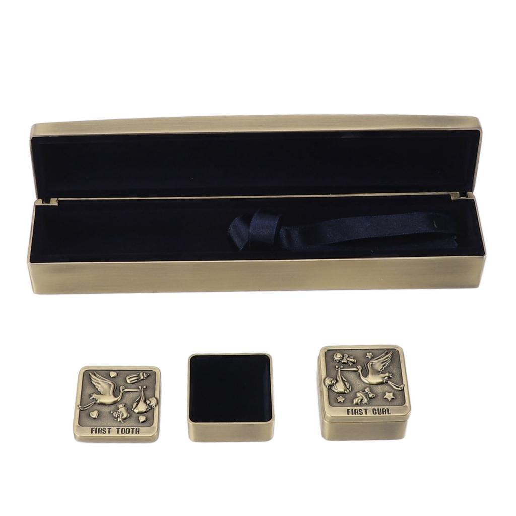 Сертификат Тубус с 2 маленькими ящиками для хранения цинковый сплав декоративный винтажный изысканный сертификат