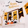 Halloween Pumpkin Lantern Hanging Flag Ornament for Bar or Door Decor Scene Props