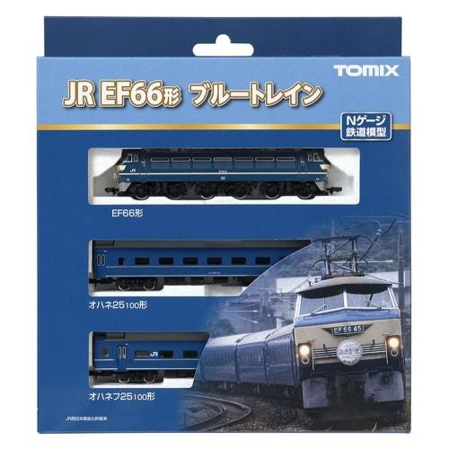TOMIX N Gauge JR EF66 Type Blue Train Set 98388 Железнодорожная модель электровоза