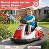Children's bumper car 6V, 360° rotation, children's electric bumper car with dual motor, music and horn