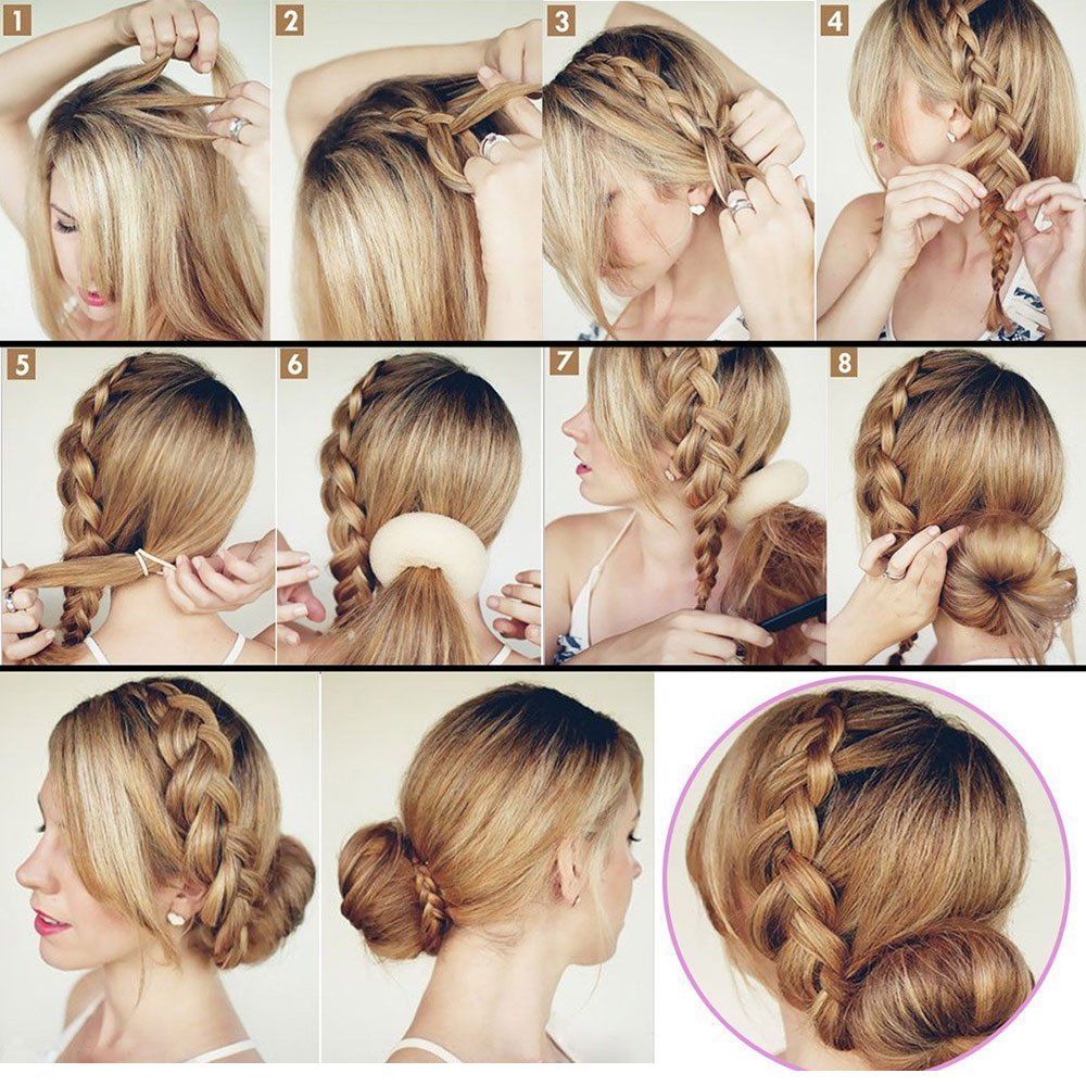 New Beauty Women Hair Tools Ring Bun Maker Magic Donut Shaper Accessories