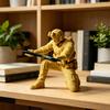 3D-печатный держатель для ручек в виде человека, коленопреклоненный солдат, Жнец, ниндзя, рыцарь, воин, Статуя Свободы, подставка для карандашей, украшение для дома и офиса