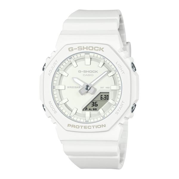 Casio Белый Циферблат Совершенно Новый Часы G-Shock Аналогово-Цифровые GMA-P2100-7AJF (унисекс)