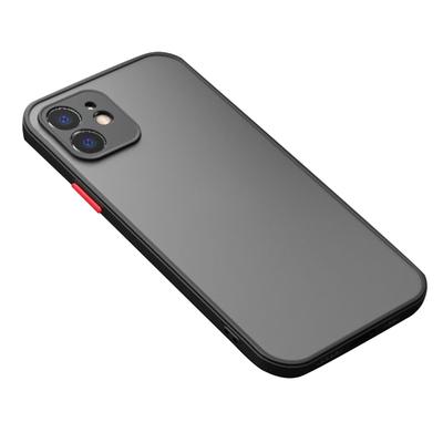Чехол для телефона iPhone 12 полупрозрачный матовый защитный чехол для мобильного телефона с защитой от падения