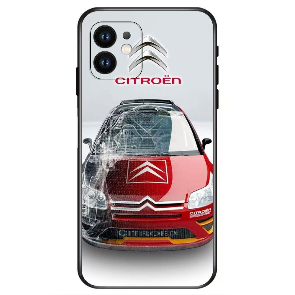 Мягкий ТПУ чехол для телефона Citroen для iPhone 16 15 14 13 12 Pro Официальная обложка Apple для iPhone 16 Plus 12 13 14 15 16 17 Pro Max