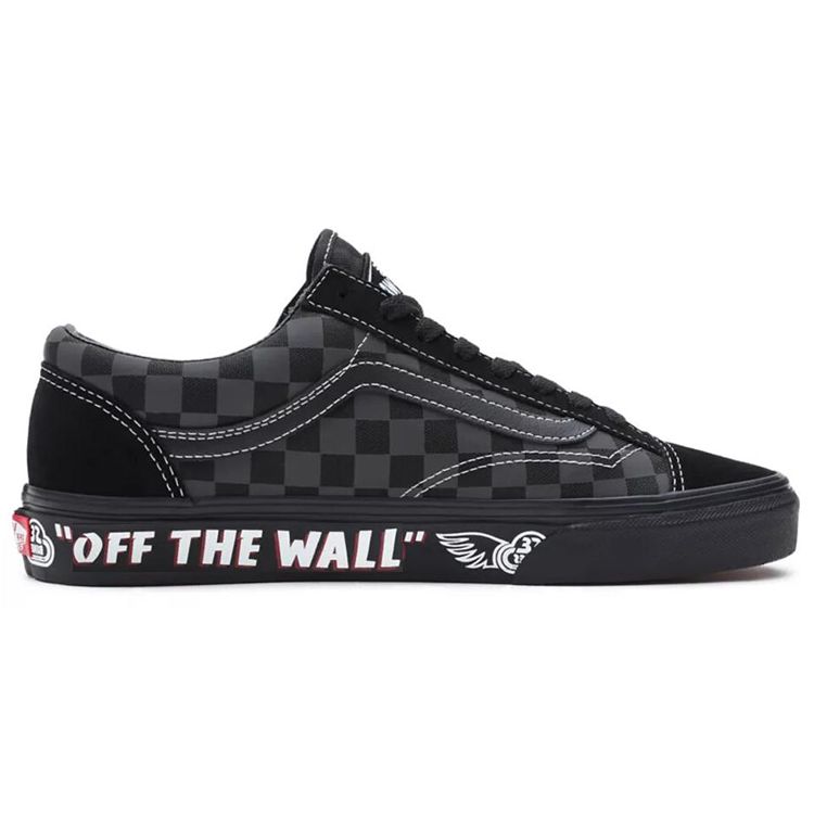 SE Bikes x Vans Style 36 P.K. Кроссовки унисекс Ripper черные со светоотражающим эффектом VN0A54F64YT