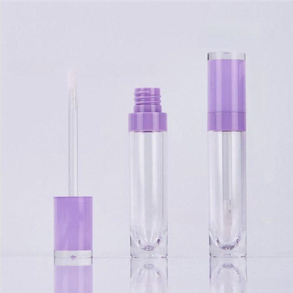 Заправляемый тюбик для блеска для губ с кисточкой пустой косметический контейнер DIY контейнер для блеска для губ инструмент для макияжа