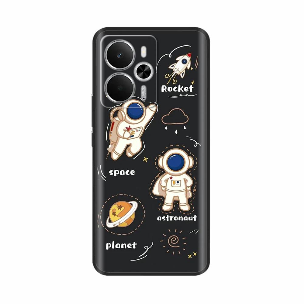 Для Realme 14 5G Чехол Мягкий Матовый Силиконовый Задняя Крышка Для Realme 14T Fundas Realme14 Мультяшные Цветы Чехлы для Телефона для Realme 14T