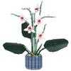 Construction Blocks Flower Orchid Potted Bouquet Creative Set
