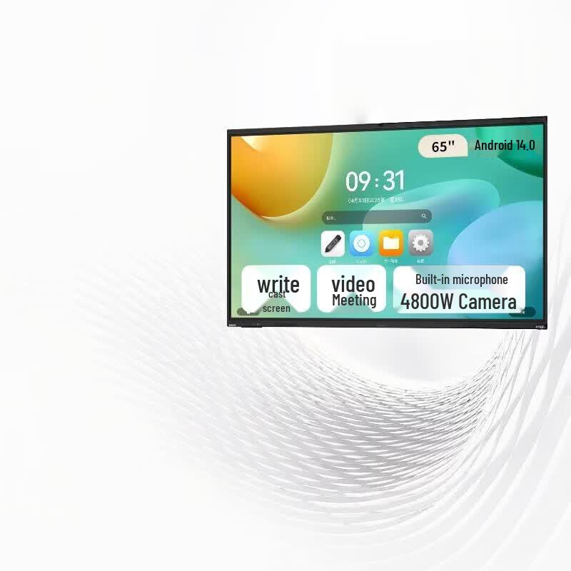 Lenovo 65-inch 4K UHD Smart Interactive Whiteboard E65DPH0 with Projector (CN version)