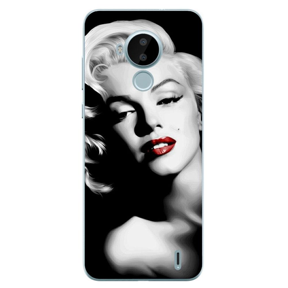 I Am Alone Phone Case For Nokia C30 2021 6.82 Inch Bags Fashion Luxury Color Cartoon Printed Paint Mobile