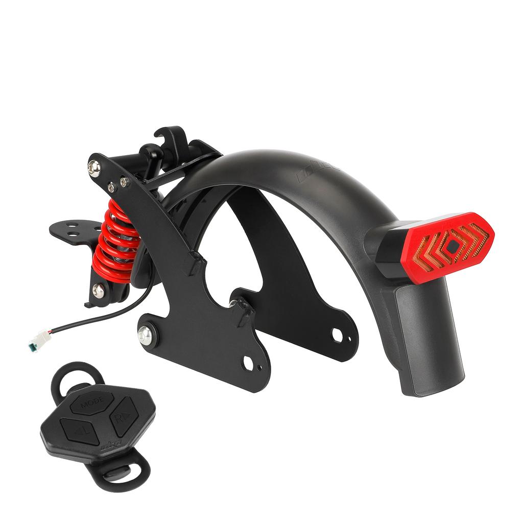 Задний амортизатор Ulip, комплект подвески для электрического скутера с дистанционным управлением, светодиодный задний фонарь