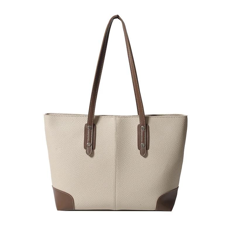 ПУ однотонные повседневные сумки-тоут легкие модные новые зрелые большие размеры индивидуальные универсальные стильные новинки сумки через плечо