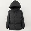 OFTBUY Winter Women Commuting Thickened Down Jacket Warm Hooded Filled with 90% White Duck Down Loose Casual Down Jacket
