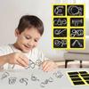 1/3 Sets Metal Puzzle Ring Brain Teaser 3D Wire Puzzle Game Kids Adults Mind Logic IQ Test Educational Unlock Interlock Toy Toddlers Boys Girls Gift
