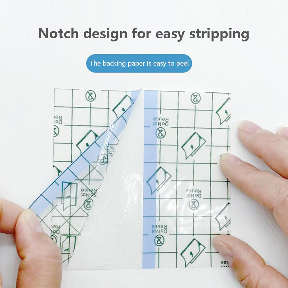 10 шт. клейкая лента прозрачная полиуретановая антиаллергическая медицинская раневая повязка фиксирующая лента водонепроницаемый пластырь