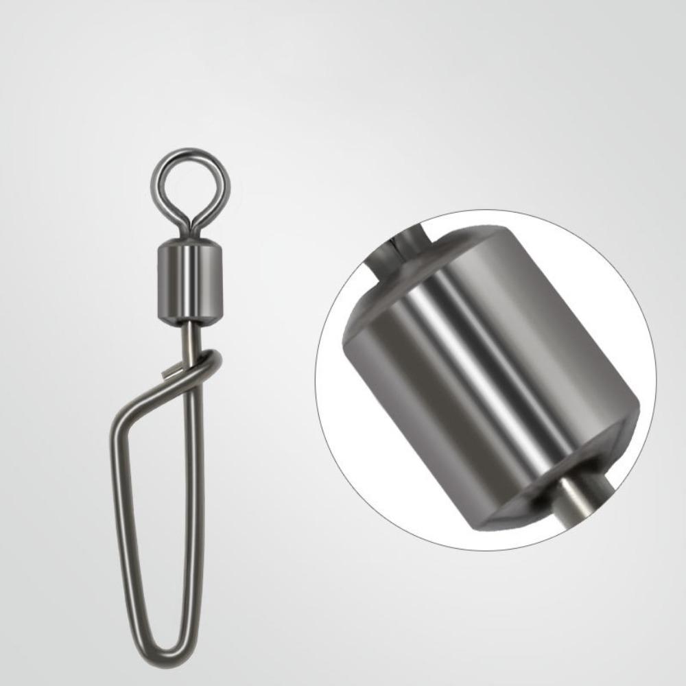 T-Shaped Swivel Fishing Rolling Swivels Snap Fishing Swivels Snap Fishing Connector Tackles