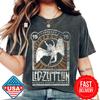 Футболка Led Zeppelin, Футболка с туром рок-группы Led Zeppelin, Унисекс футболка, Вдохновленная музыкальным концертом 70-х