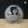 2025  Year Of The Snake Commemorative Coins Chinese Zodiac Medals 3D Relief Coins Collectibles  Year Coins
