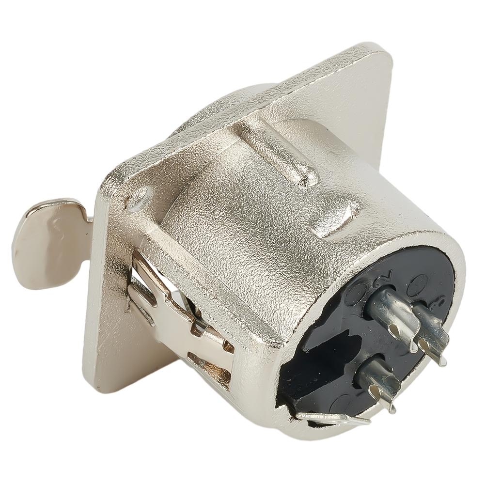 3-контактный штекер XLR 3-контактный штекер и гнездо для крепления на панель подседельного штыря