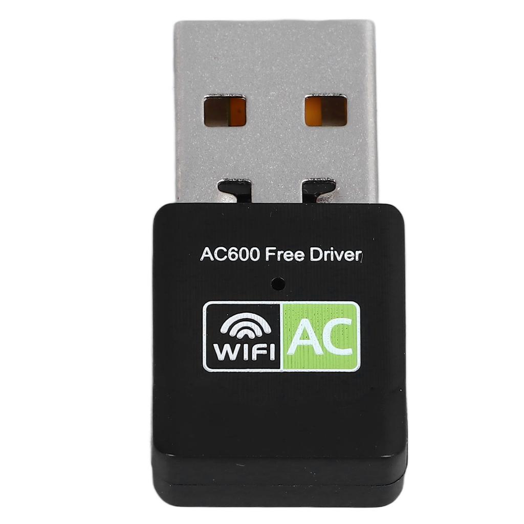 USB WiFi адаптер 2.4G 5.8G двухдиапазонный 600 Мбит/с высокая скорость передачи стабильное соединение беспроводной