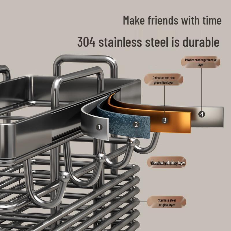 YouShu 3-Compartment Chopstick Holder