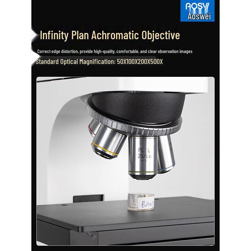 AOSVI 500x High Power Metallurgical Microscope