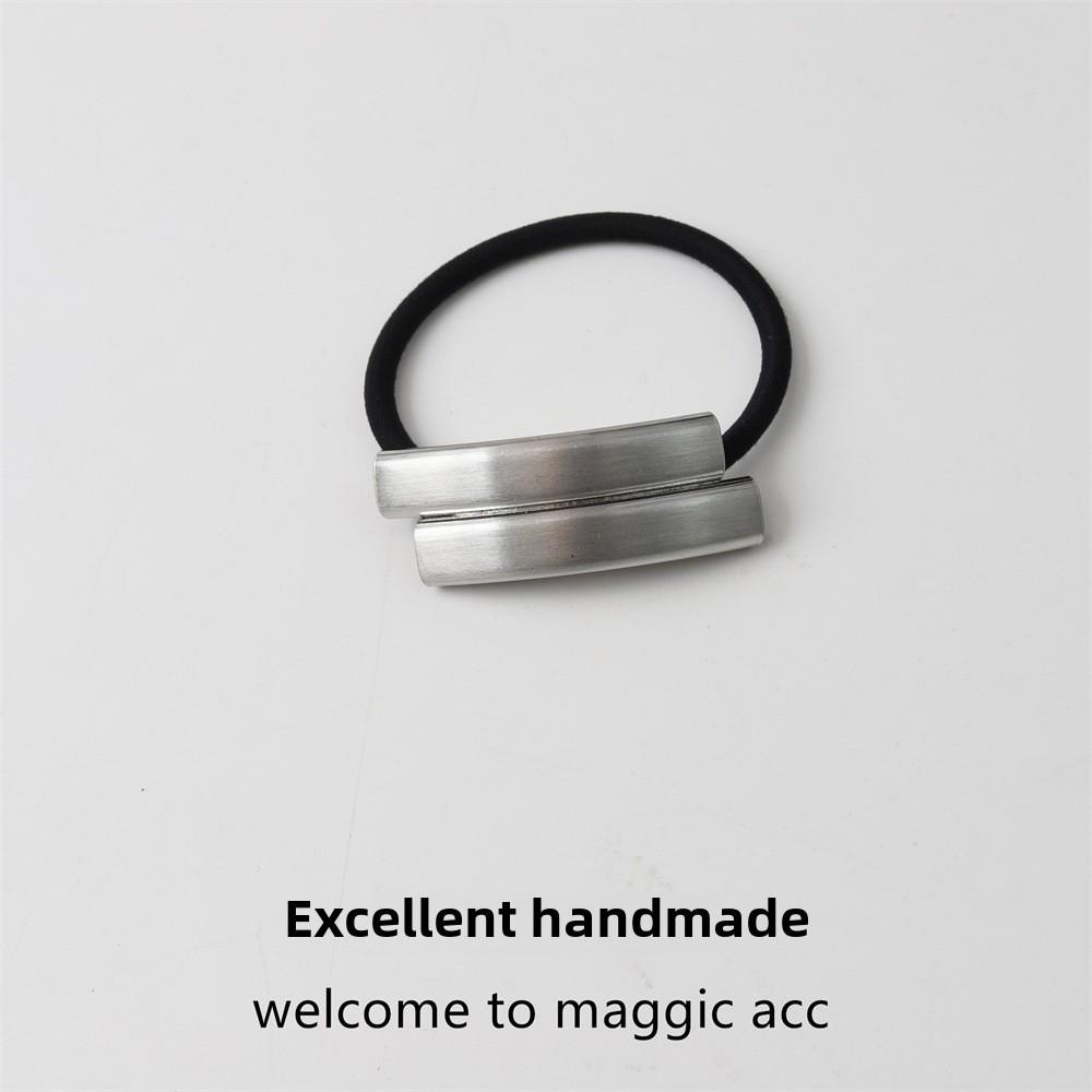 Блестящая веревка для волос из сплава: Износостойкий, красочный, стильный аксессуар для волос для женщин