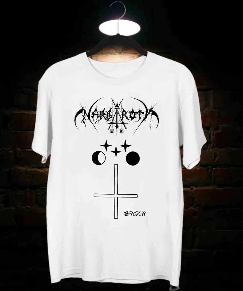 Nargaroth Band Nargaroth - Orke White T Shirt Full Size S-
